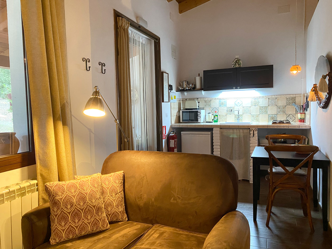 Cocina de la Casita del Castaño