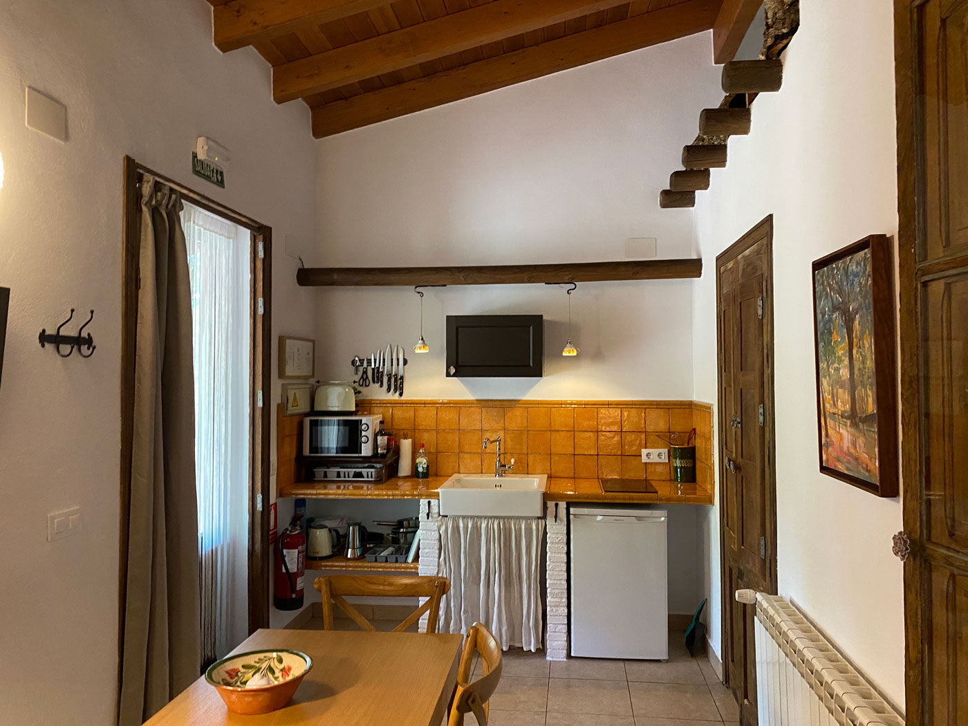 Cocina en la Casita del Corcho
