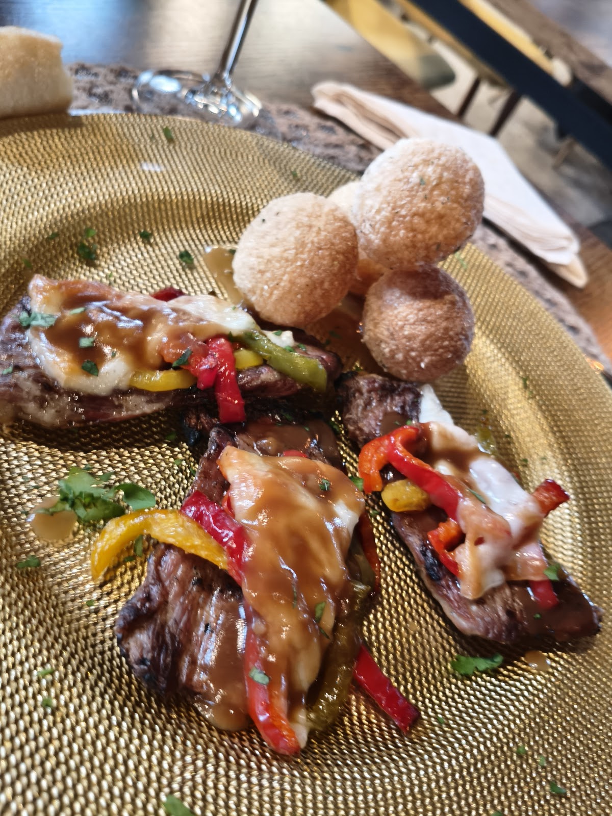 Carne ibérica a la brasa en Juan Hormigo, Aracena
